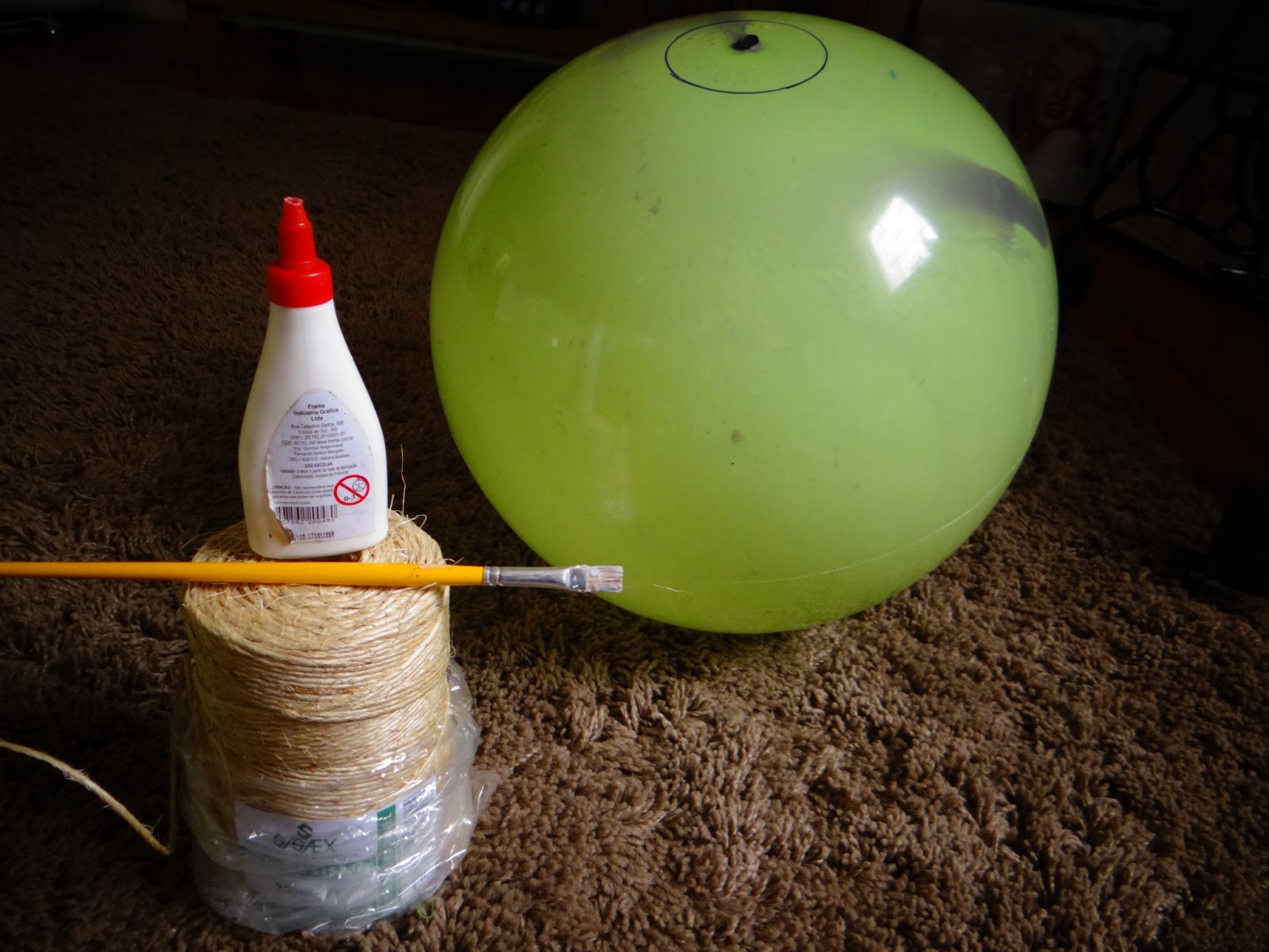 Brasil Moda Mais Luminária de Sisal (pap)