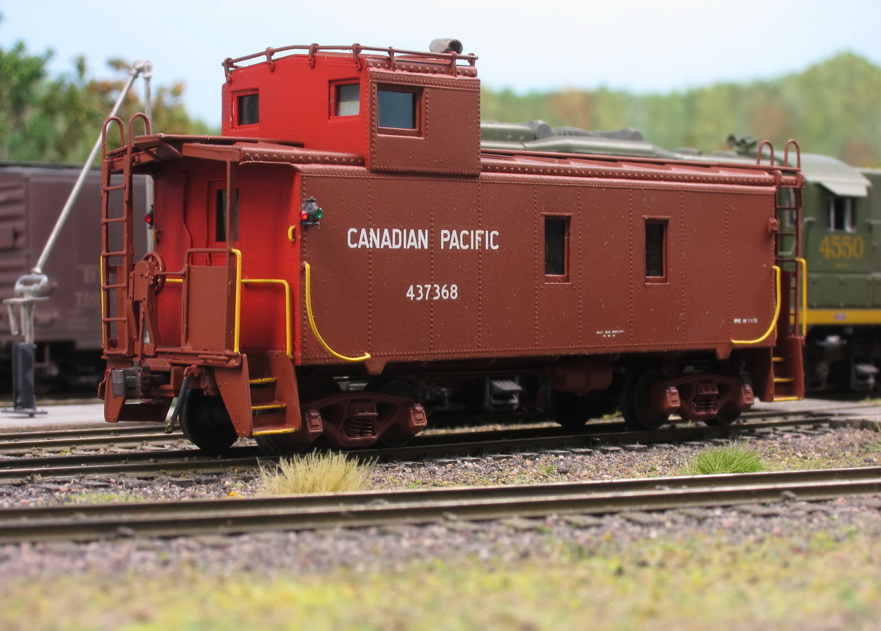 White River Division CPR Cabooses used in New England