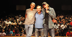 Com Richard Godoy e Márcio Américo