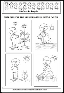Produção Produção de texto sobre plantio