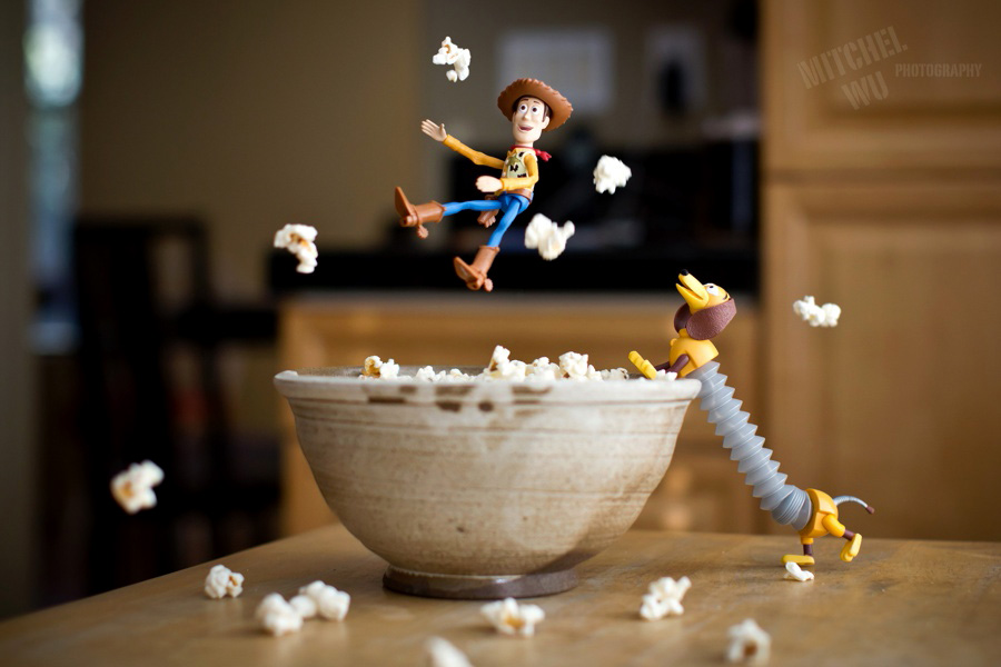 Mitchel Wu Toy Photography Toy Photography // Toy Story Woody & Slinky Dog
