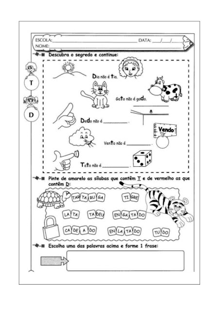 Atividades de Ortografia para imprimir Atividades de Ortografia prontas para imprimir e disponível para download em WORD, indicado a alunos das series iniciais.