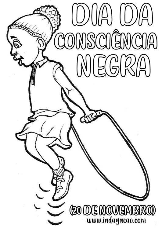 20 Desenhos da Consciência Negra – Desenhos para Colorir