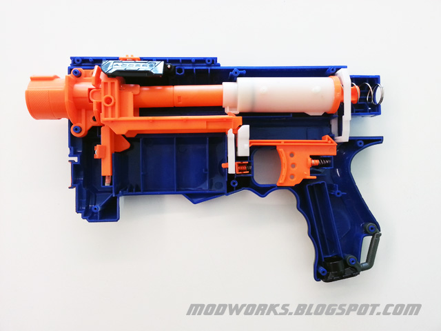 stærk Som svar på købmand Mod Works: Nerf N-Strike Elite Retaliator - Internals Guide!