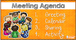 meeting morning greeting greetings agenda grade fun second parts going