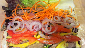 Lunch Week 39: Lamb Sandwich Wraps