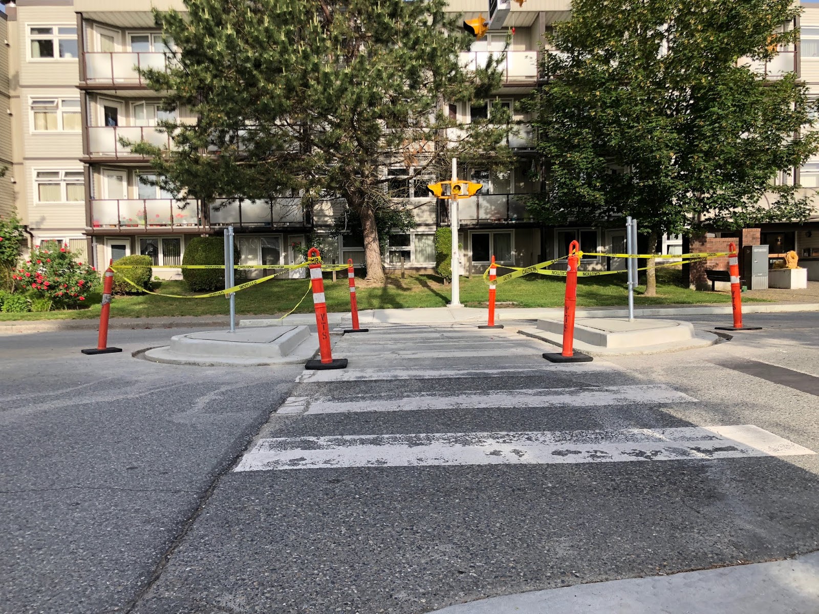 The South Fraser Blog 204th and 54th crosswalk enhancements make