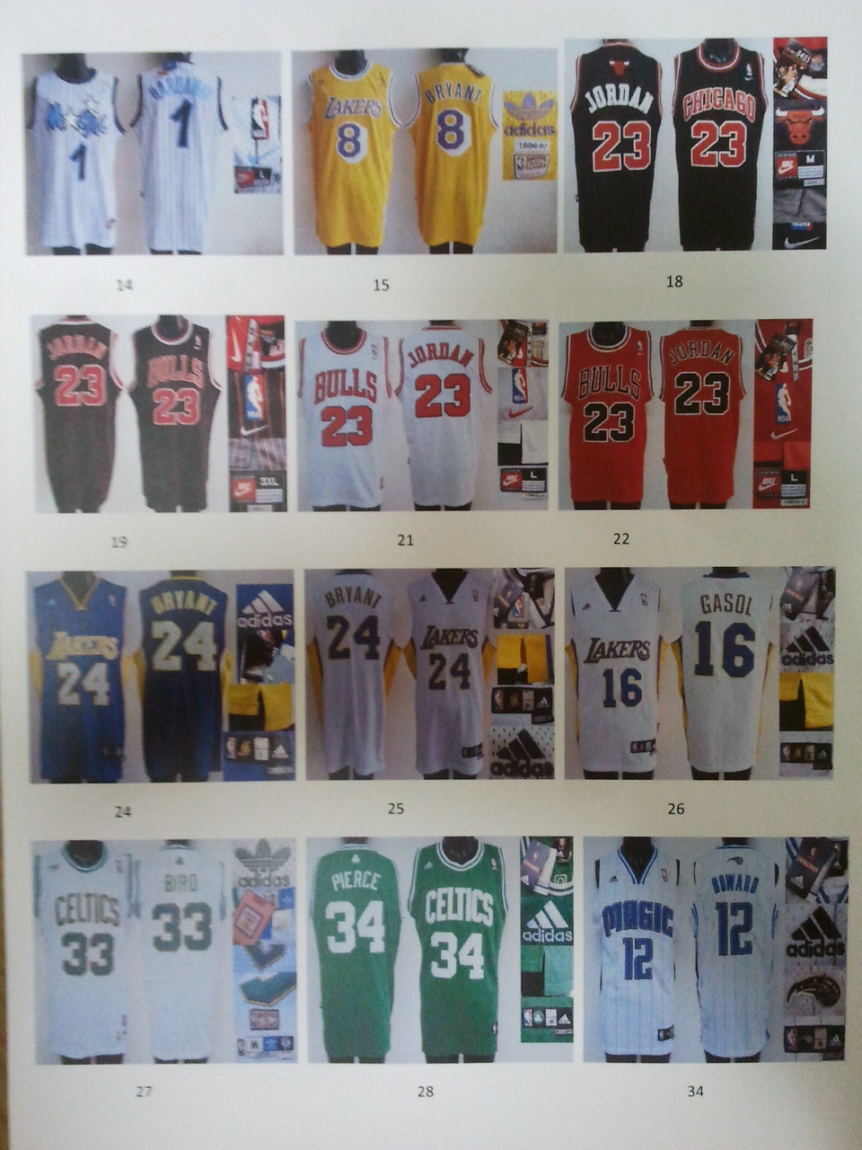 camisetas nba talla hombre baratas