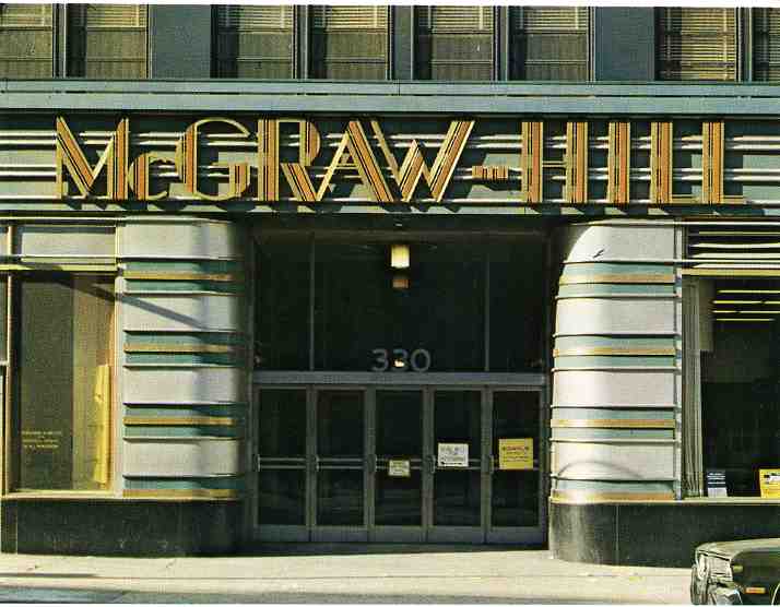 New York - History - Geschichte: McGraw-Hill Building