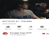 Channel Youtube Ahok Baru Sehari Dibuat Sudah Mencapai 600rb Subscriber Channel Youtube Ahok Baru Sehari Dibuat Sudah Mencapai 600rb Subscriber