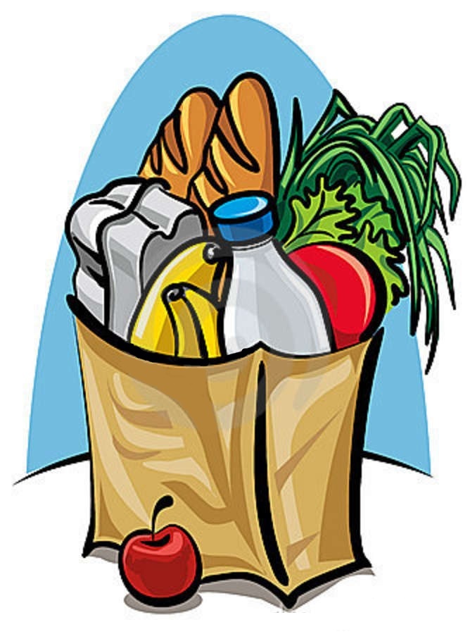 free clip art bag of groceries - photo #7