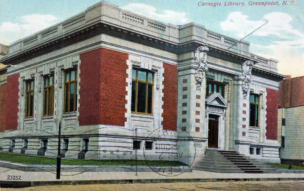 Brooklyn Relics Greenpoint Library Carnegie Library