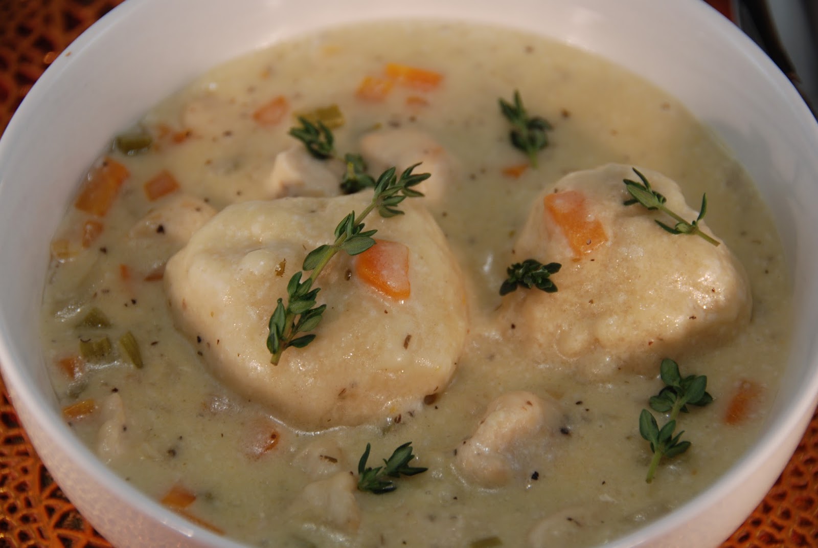 Paleo Rebel GlutenFree Creamy Chicken & Dumplings Soup