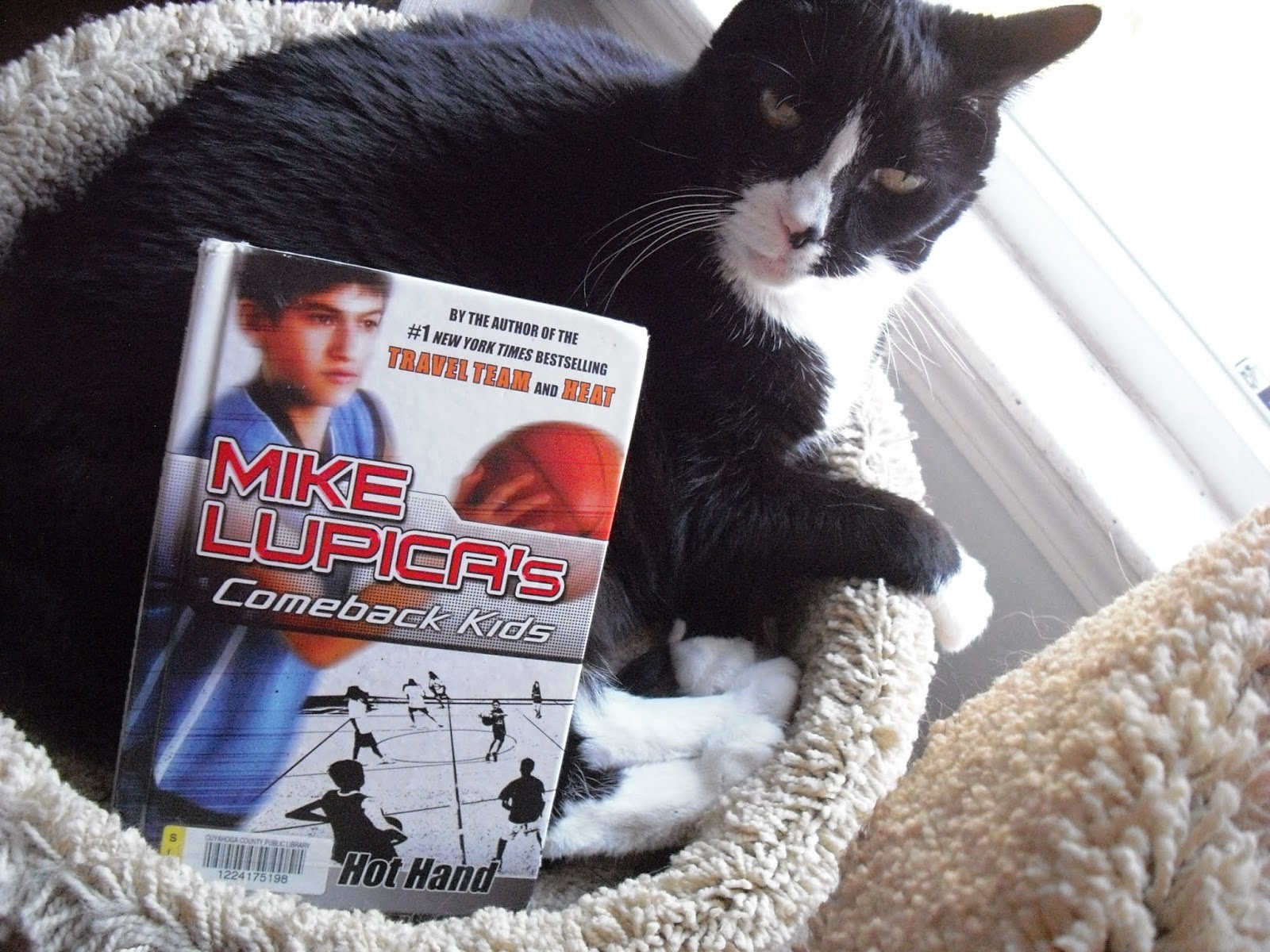 Grab A Book From Our Stack "Hot Hand" by Mike Lupica's (Kid's Basketball)