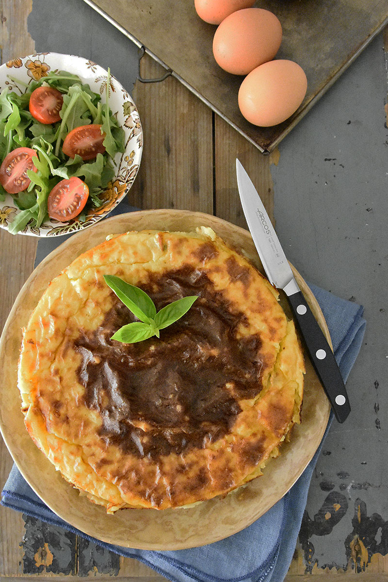 Torta rustica de patata trufada y camembert — Chez Silvia