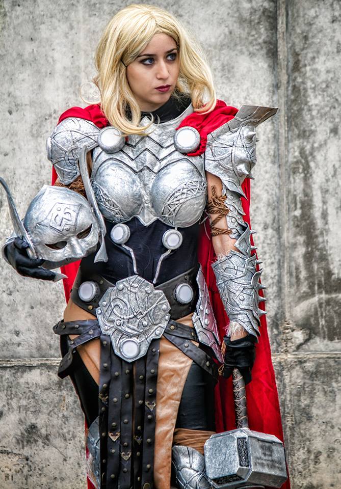 Lady Thor Cosplay By Lady Devilrose.