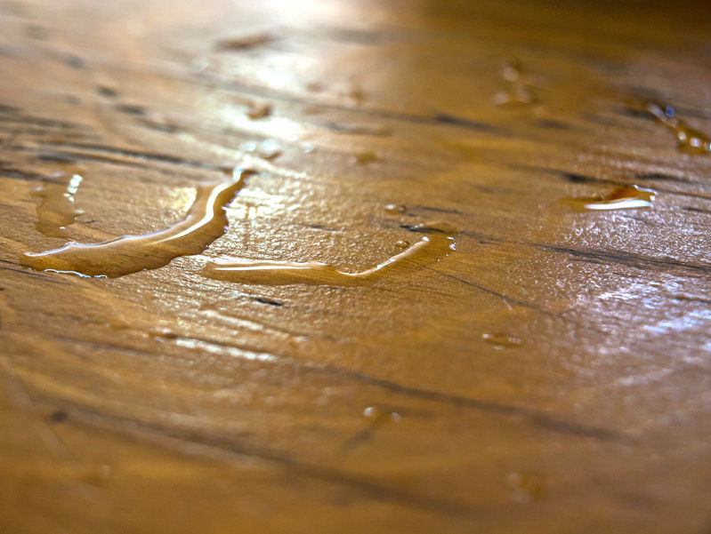 Water Damage to Wooden Tables