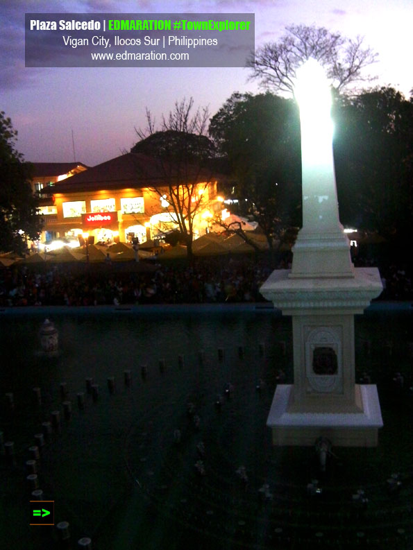Vigan Dancing Fountain at Plaza Salcedo