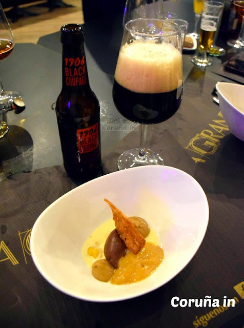 maridaje, cata, La Granera, cerveza Estrella Galicia, Coruña, Restaurante Coruña