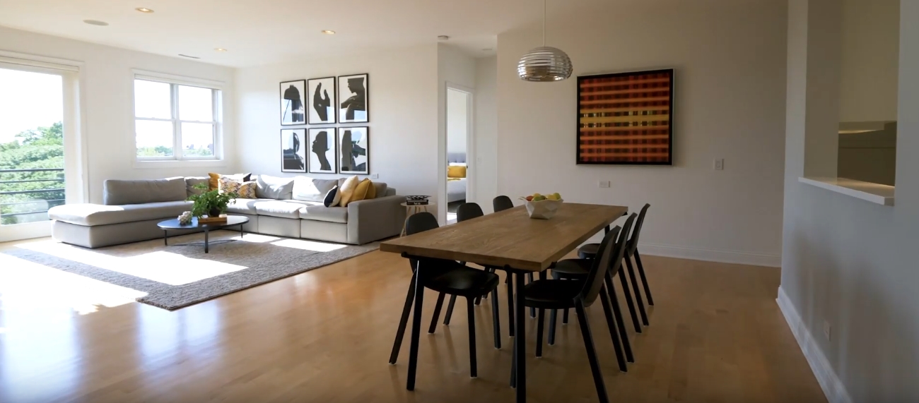Penthouse Interior Design Tour vs. 2835 N Lakewood #5B Chicago | 3BD/2.1BA Penthouse Condo For Sale $929,900