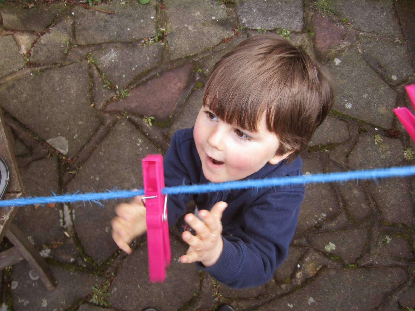 The Feverish Feltist Clothes Peg Shapes Fine Motor Skills Game diy