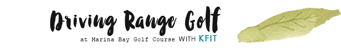 marina bay golf course driving range review KFIT discount code