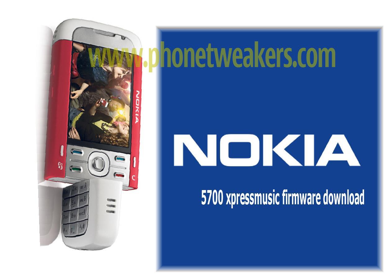 Nokia 5700 прошивка скачать