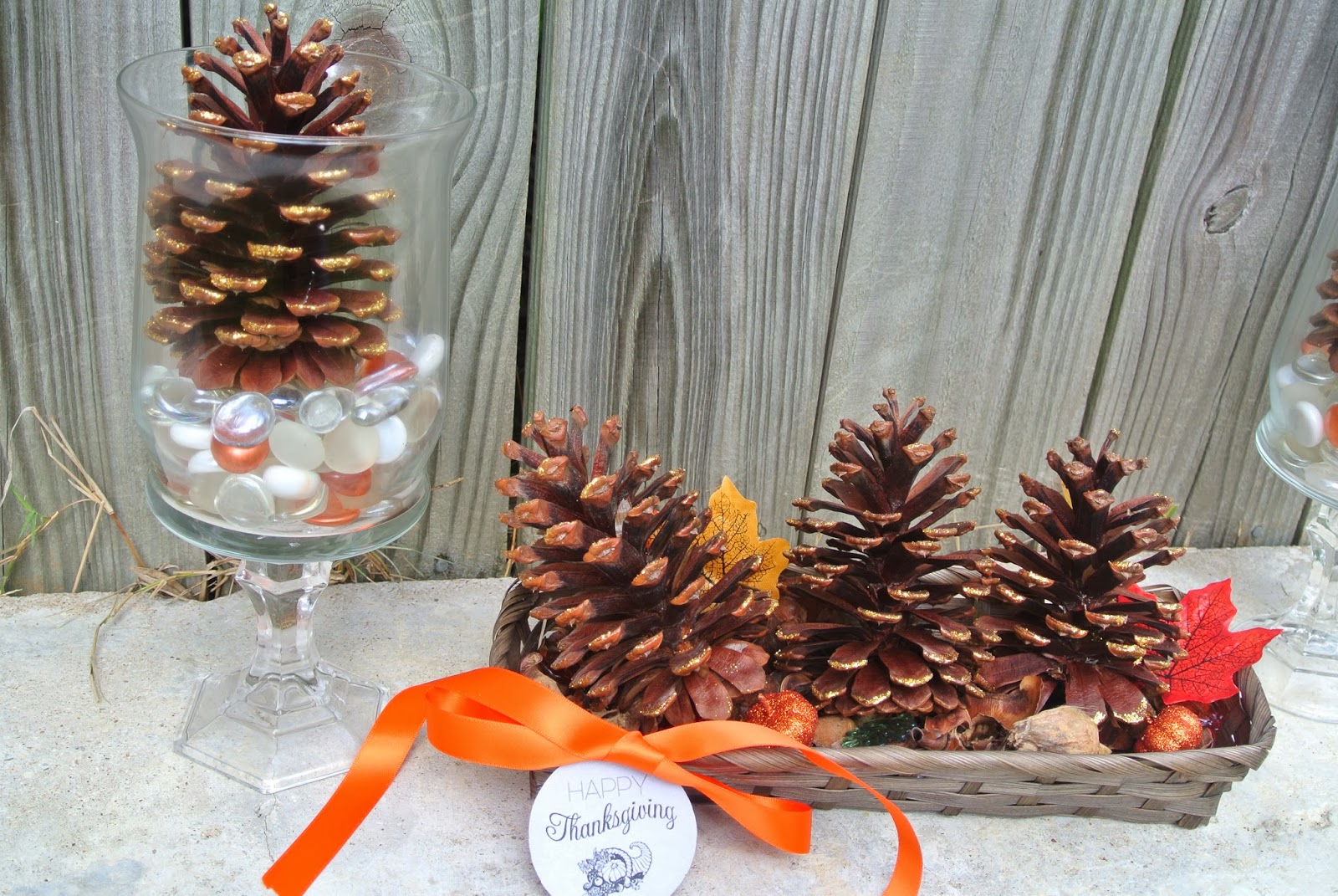 Creations by Sharebear Pine Cone Potpourri Basket