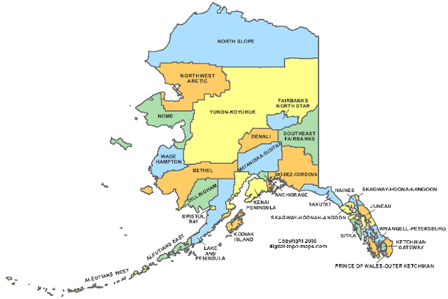MAPS OF ALASKA