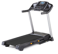Nordic Track T 6.5 S Treadmill, with 2.6 chp drive system, speeds from 1 to 10 mph, incline between 0 to 10%