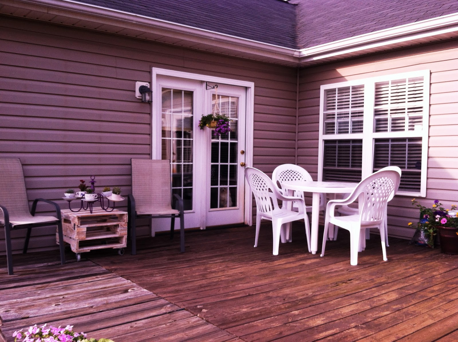 Upcycled Stuff A Mother's Day Patio Redo