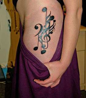 music tattoo design