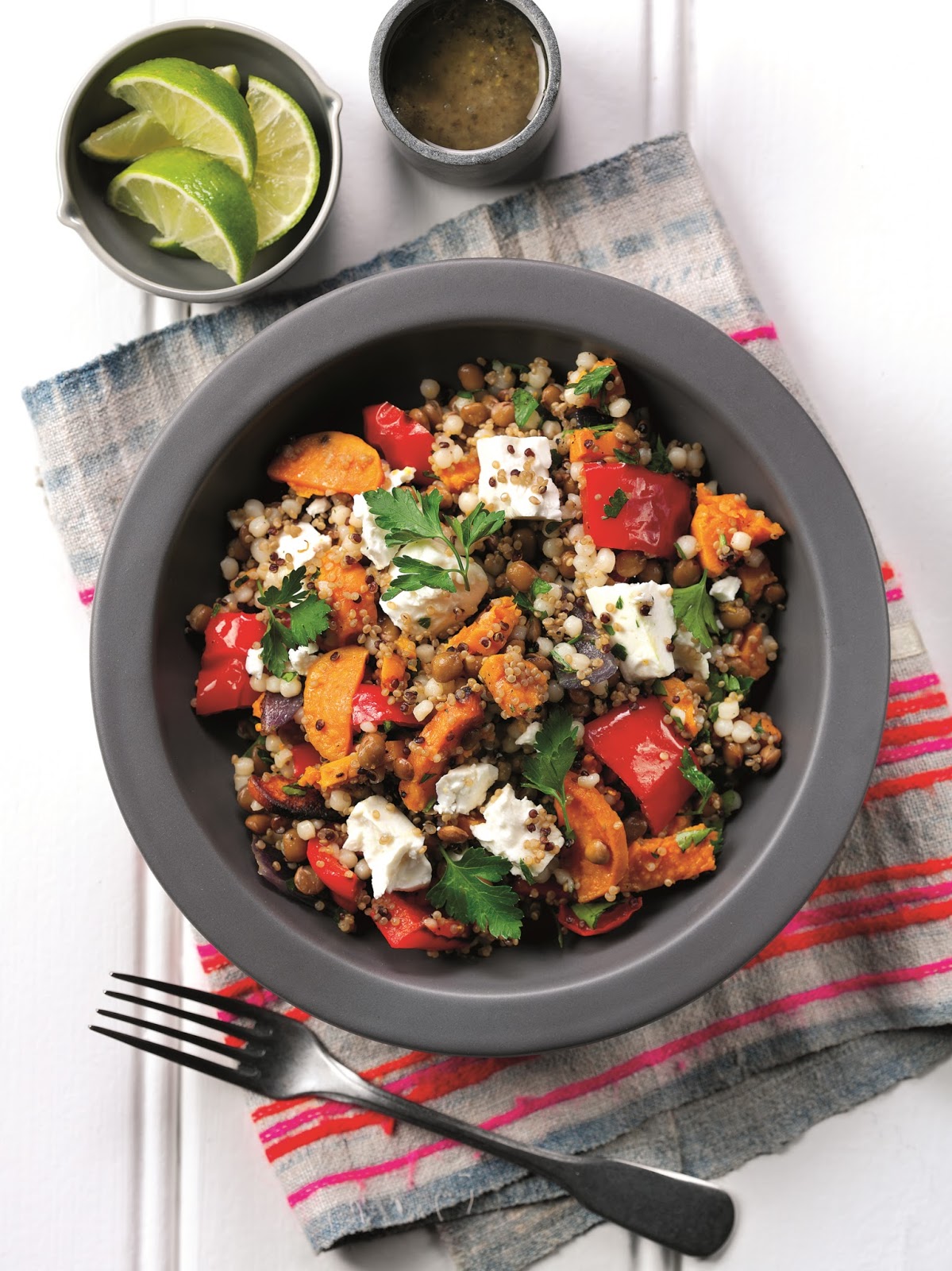 Go-with-the-grain Feta And Sweet Potato Supper