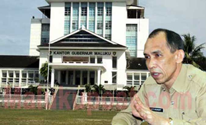 Gubernur Maluku Belum Terima Izin Periksa Hermanus Lekipiera Ambon, Malukupost.com - Gubernur Maluku Said Assagaff belum menerima surat permohonan izin dari Kejaksaan Tinggi setempat untuk memeriksa Wakil Ketua DPRD Maluku Barat Daya (MBD), Hermanus Lekipiera, tersangka dugaan korupsi dana Bantuan Operasional Sekolah (BOS) tahun ajaran 2009 - 2010. Kabag Humas Pemprov Maluku, Bobby Palapia, dikonfirmasi, Kamis (8/6), mengatakan pihaknya telah melakukan pengecekan dan ternyata surat izin pemeriksaan Hermanus belum diterima Gubernur.