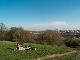 London on a spring day
