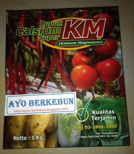 pupuk calsium km kalsium magnesium ayo berkebun pupuk calsium km kalsium magnesium ayo berkebun