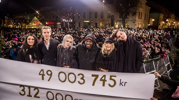 Final de Musikhjälpen 2016 (Photo: Mattias Ahlm/Sveriges Radio) Final de Musikhjälpen 2016 (Photo: Mattias Ahlm/Sveriges Radio)