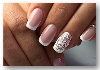 Секреты французского маникюра в деталях, френч гель-лаком