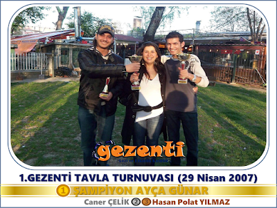 1.Gezenti Tavla Turnuvası 1.Gezenti Tavla Turnuvası