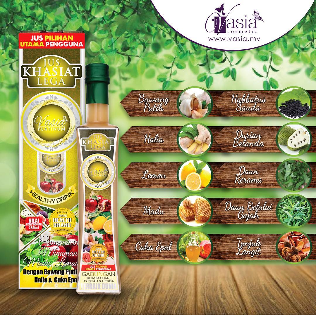 JUS KHASIAT LEGA V'ASIA BEAUTY KIOSK