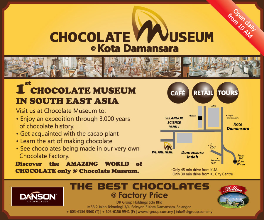 Rabia Sensei Chocolate Museum di Kota Damansara