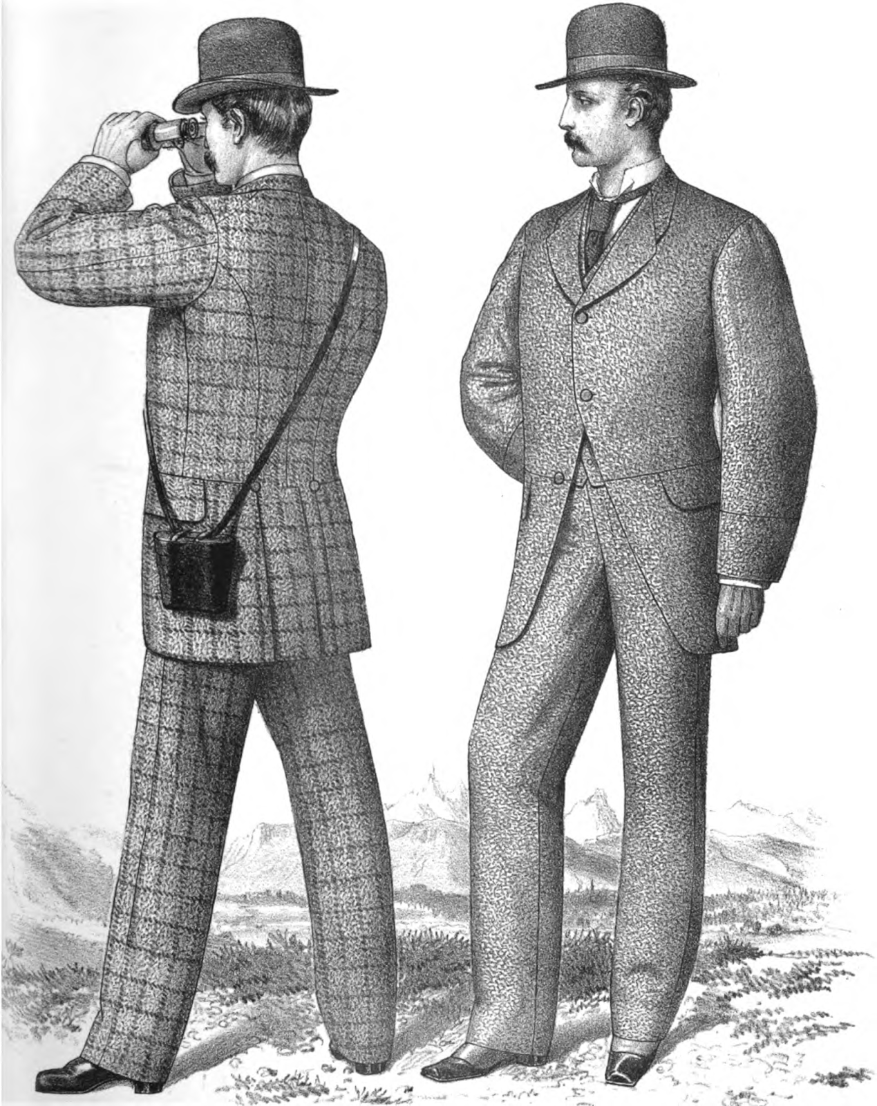 19th Century Historical Tidbits: 1874 Fashions