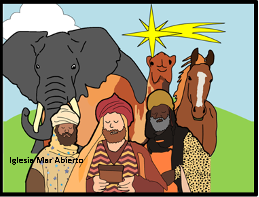 Clases para niños cristianos Los Sabios de Oriente Mar de Vida