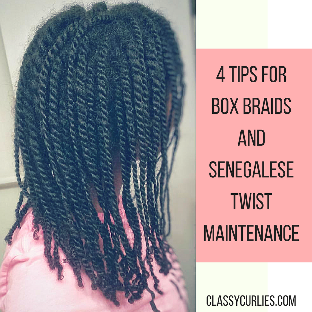 Natural Hair 4 Tips For Box Braids And Senegalese Twist