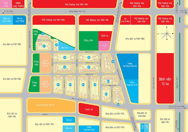 Sơ đồ phân lô dự án Singa City