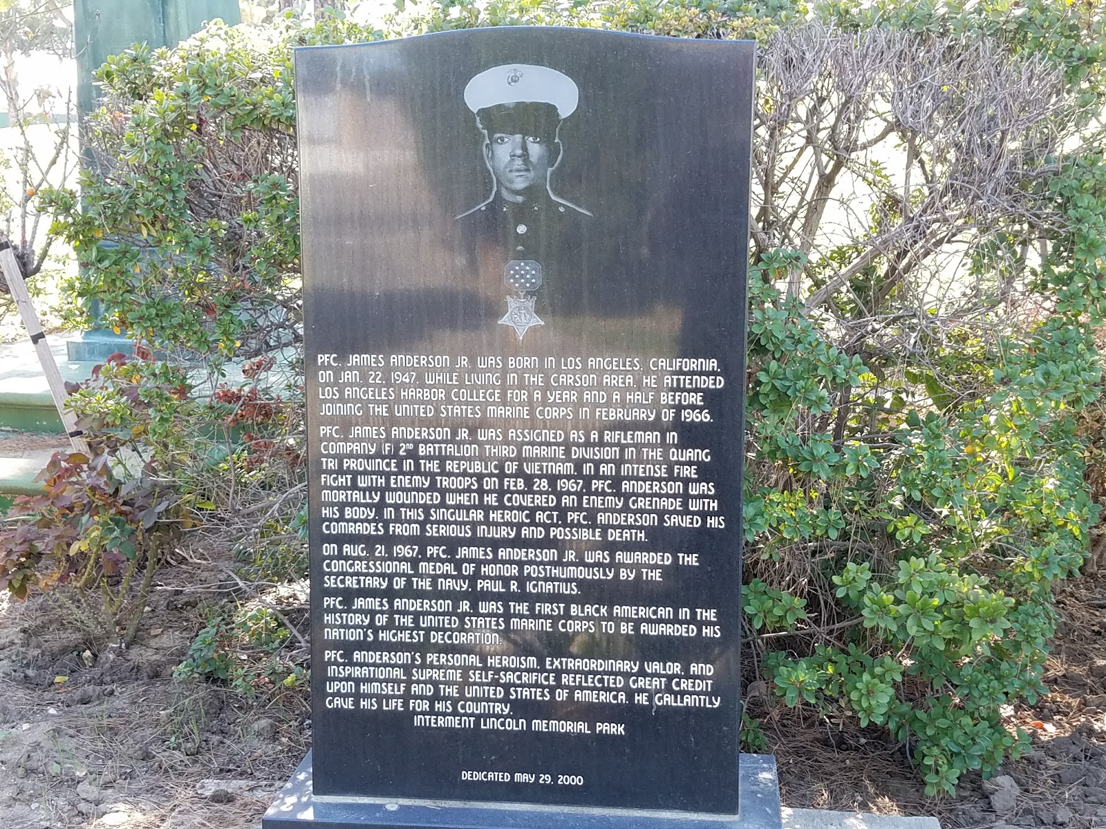 The State of the Union Lincoln Cemetery, Compton California