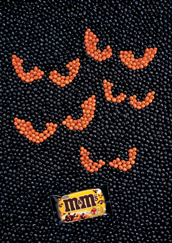 Advertising Blog M&M Halloween Campaign