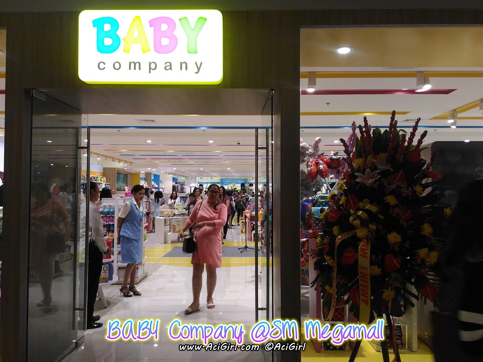 BABY Company Opens its 62nd Branch and It's in SM Megamall! Aci Girl