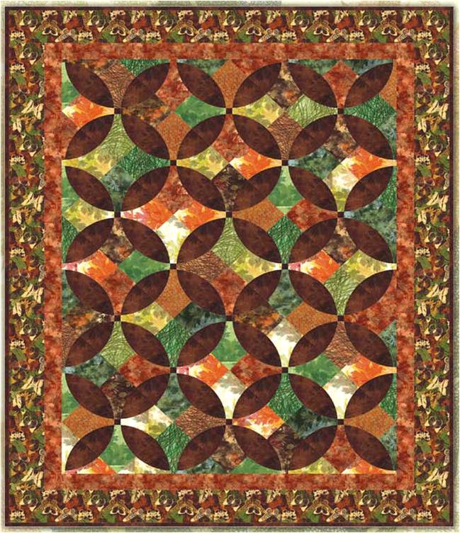 Download Quilt Inspiration: Free Pattern Day ! Autumn Leaves quilts
