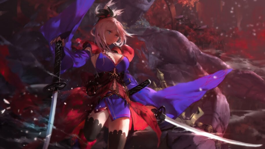 Fate/Grand Order, Miyamoto Musashi, 4K, #6.2324